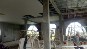 Progres Pengerjaan Proyek Mesjid Pondok Pesantren Al-azhar Amanatul Qur'an 22/11/2023