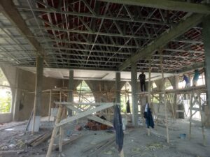 Progres Pengerjaan Proyek Mesjid Pondok Pesantren Al-azhar Amanatul Qur'an 20/11/2023