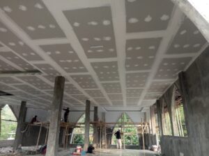 Progres Pengerjaan Proyek Mesjid Pondok Pesantren Al-azhar Amanatul Qur'an 27/11/2023