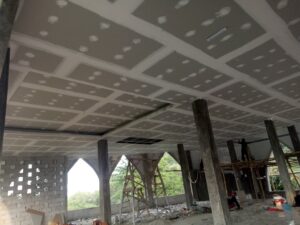 Progres Pengerjaan Proyek Mesjid Pondok Pesantren Al-azhar Amanatul Qur'an 27/11/2023