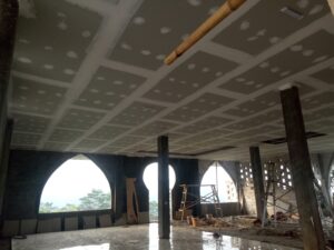Progres Pengerjaan Proyek Mesjid Pondok Pesantren Al-azhar Amanatul Qur'an 27/11/2023