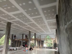 Progres Pengerjaan Proyek Mesjid Pondok Pesantren Al-azhar Amanatul Qur'an 27/11/2023