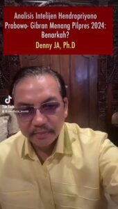 Prediksi Intelijen ( Hendropriyono ) Prabowo Gibran Menang Pilpres 2024: Benarkah,!?
