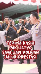 Bripda chaterina, Biro SDM Polda Papua, Menceritakan Pengalamannya Masuk Polri Lewat Jalur Prestasi Di Depan Kapolri Dan Panglima TNI. Langsung DiTawari UMROH Oleh Kapolri,.!?