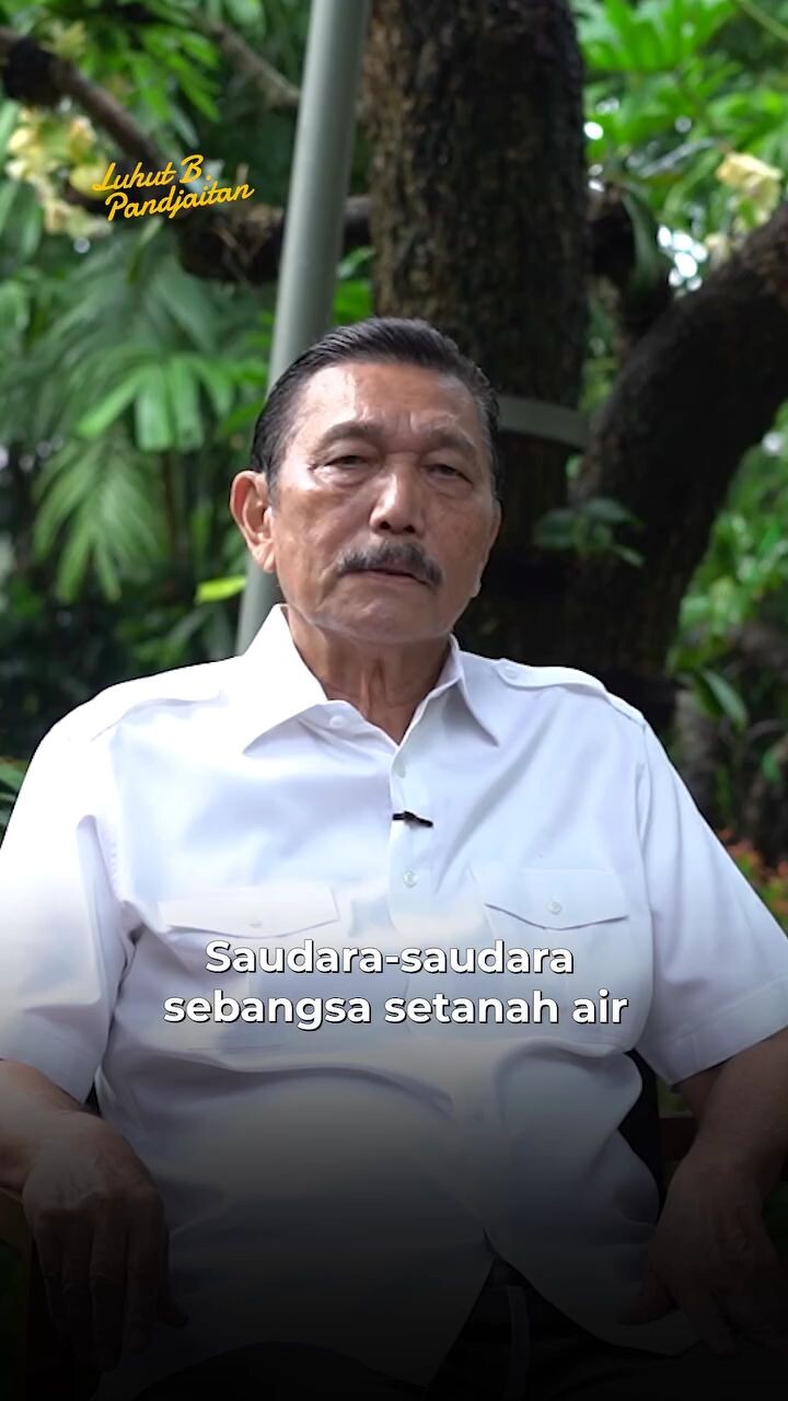 Ini Kata Luhut Binsar Panjaitan, Agar Indonesia Berjalan Mulus Menuju Indonesia Emas 2030