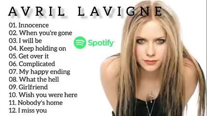 Avril Lavigne Top Song