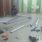 Pengerjaan Jasa Pasang Kusen Aluminium SMP 13 Bandung