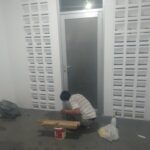 Pengerjaan Jasa Pasang Kusen Aluminium Kantor DISHUB Bandung