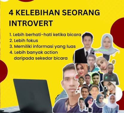 Jangan Berprasangka Pada Si Introvert, Ini 4 Keistimewaannya