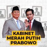Ini Dia Daftar Susunan Menteri Bernama Kabinet Merah-Putih Prabowo Gibran
