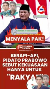 Sampaikan Pidato Spektakuler, Presiden Prabowo Serukan Persatuan Demi Masa Depan Bersama