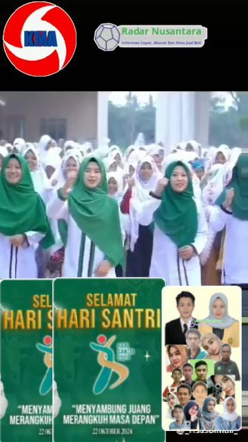 Ribuan Santri dan Lembaga Pendidikan Padati Alun-Alun Menes