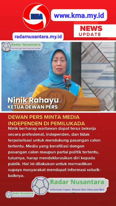 Dewan Pers Minta Media Independen di Pemilukada