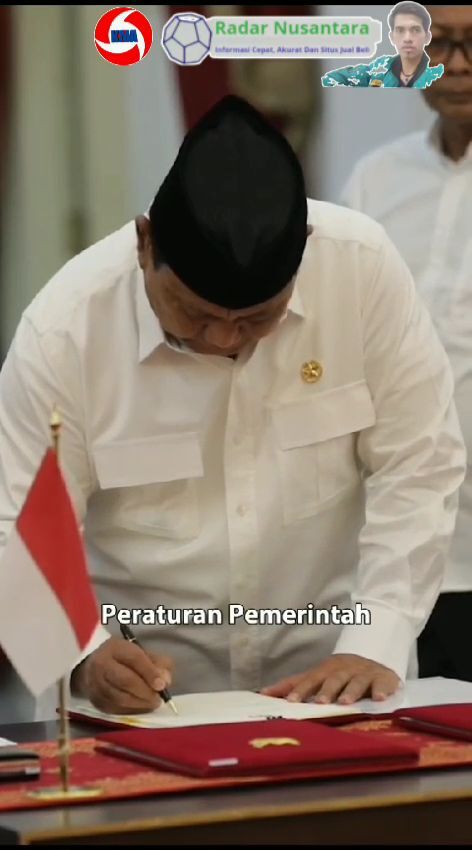 Presiden Prabowo Secara Resmi Menandatangani Peraturan Pemerintah (PP) Nomor 47 Tahun 2024 Tentang Penghapusan Piutang Kredit Macet UMKM