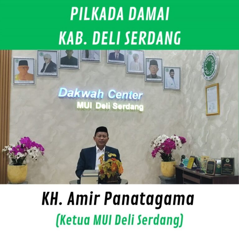 MUI Kab. Deli Serdang Ajak gunakan Hak Pilih dan Pilkada Damai