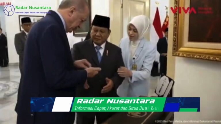 Lengket Banget, Tangan Presiden Prabowo Tak Dilepas Presiden Erdogan Selama Di Istana