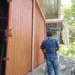 Pengerjaan Pintu Folding Gate Ruko Ibu Yani, Bapak Kohar