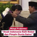 Mimpi Prabowo: Anak Indonesia Raih Nobel dan Pimpin Dunian Sains