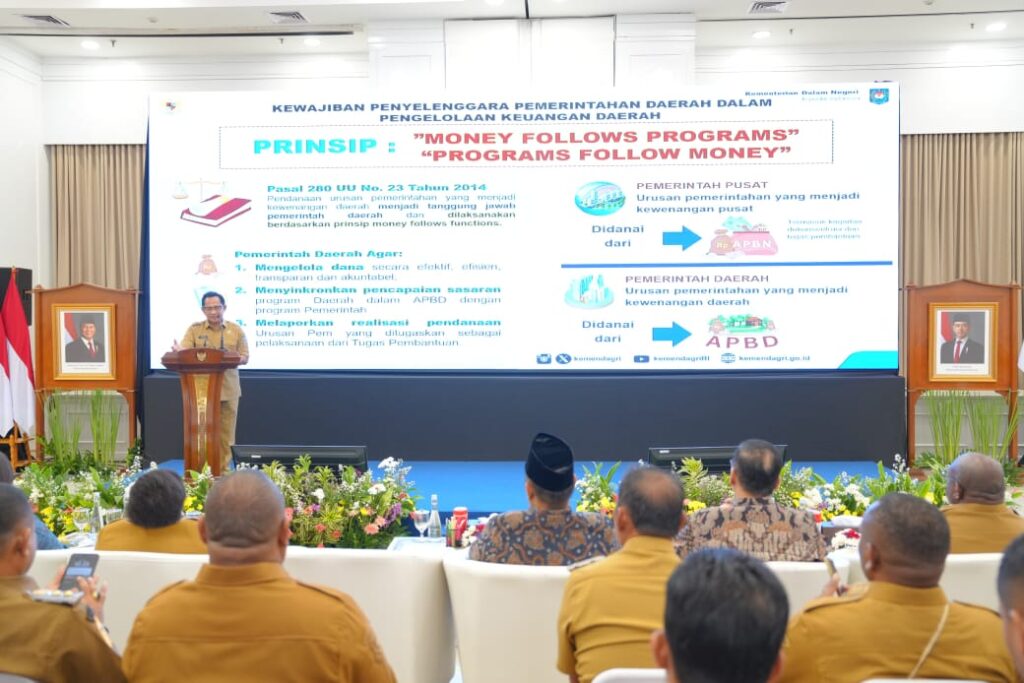 Mendagri Tekankan Pentingnya Sinkronisasi Program Pusat–Daerah untuk Percepat Pembangunan Papua