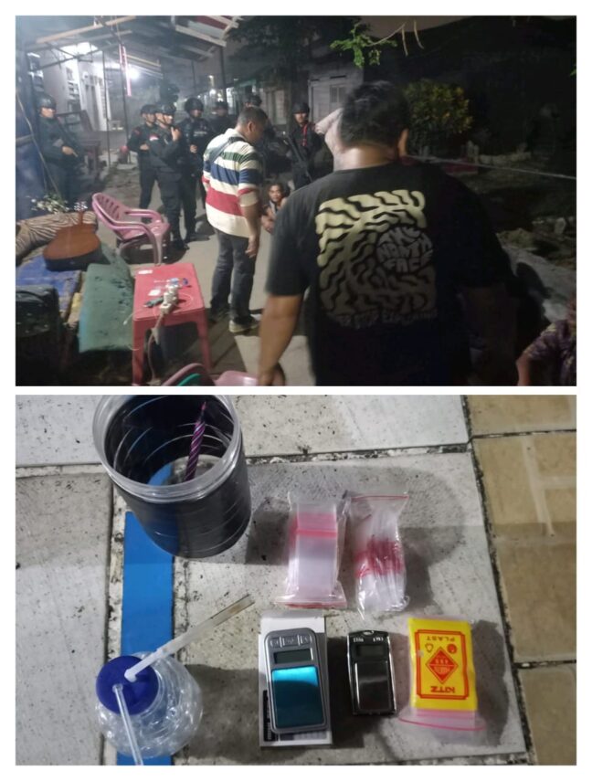 Implementasikan Instruksi Kombes Pol Dr. Jean Calvijn Simanjuntak, S.I.K., M.H, Polsek Helvetia Bakar Barak Barak Narkoba di Kelambir Lima