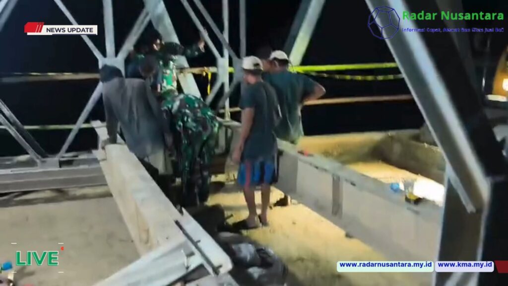 TNI AD Bangun Jembatan Bailey, Pulihkan Akses di Wilayah Terdampak Banjir Aceh