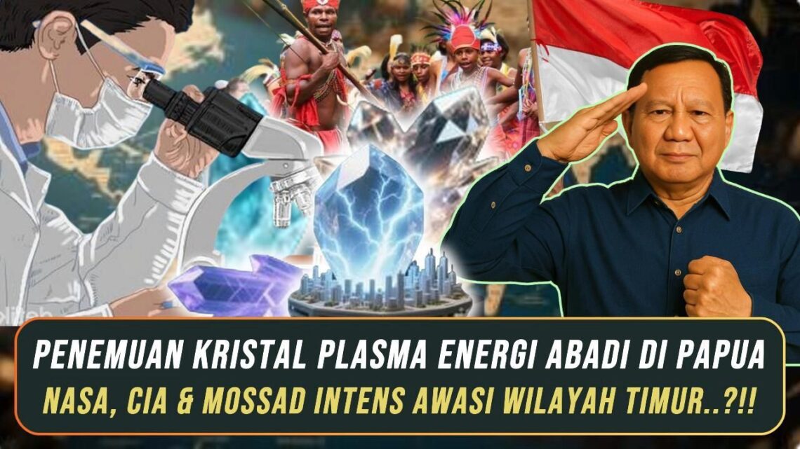 Penemuan Kristal Plasma Energi Abadi di Papua, NASA dan MOSSAD Intens Awasi Wilayah Timur..?!!