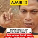 Satu-satunya Rumah Yang selamat dari musibah Longsor