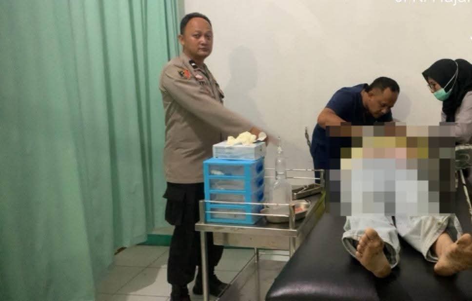 Seorang Warga Tertemper Kereta Commuter Line Garut–Purwakarta di Cibatu, Polisi Lakukan Penanganan Cepat