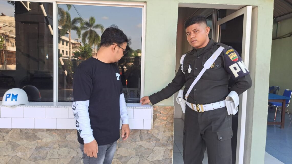 “Sekjen SATMA AMPI Madina Antar Dumas ke DENPOM I/BB, Desak Bongkar Dugaan Beking Tambang Emas Ilegal di Madina”