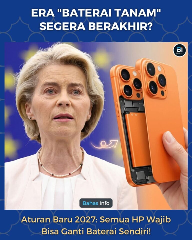 Uni Eropa Hapus Baterai Tanam: Semua Smartphone 2027 Wajib User-Replaceable
