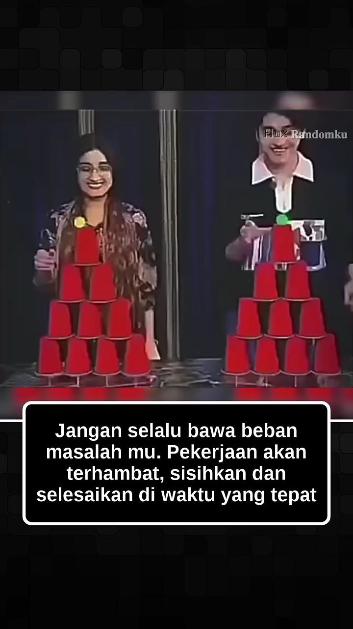 Jangan pernah bawa beban masalahmu ke lingkungan pekerjaanmu.