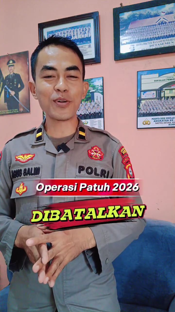 Operasi Patuh 2026 Ditunda, Simak Baik-baik