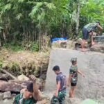Satgas Bakti TNI Bangun Jembatan Beton di Nias, Wujudkan Akses Aman bagi Warga